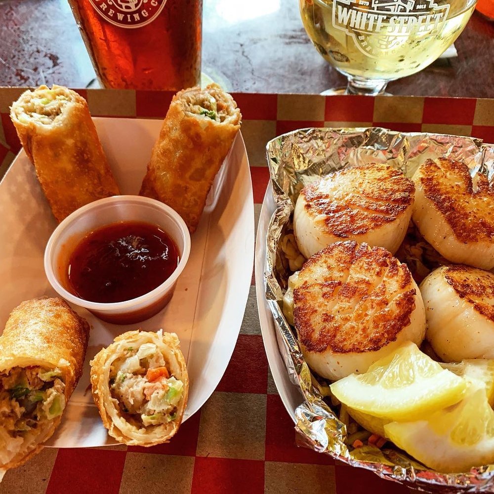 Hale Yeah Kitchen - Delicious homemade egg rolls and Pan Seared Scallops with Asian Slaw! - Food Trucks Near Me