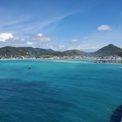 Ronnie McNair-Cruise Planners - On port in St. Thomas