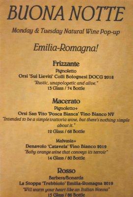 Menu photo 6 Di Beppe Vancouver, BC Menu photo 6 Di Beppe Vancouver, BC