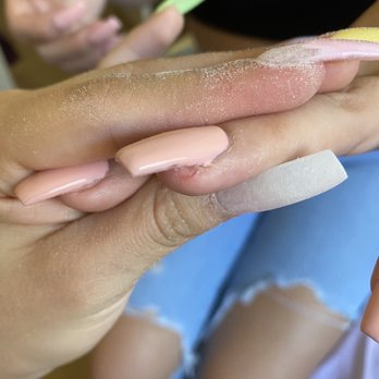 Famous Nails - Cut on finger - Nail Salons Near Me - Montclair, California