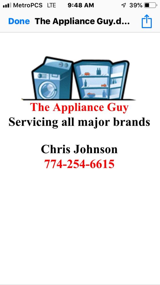 APPLIANCE GUY Updated September 2024 North Attleborough