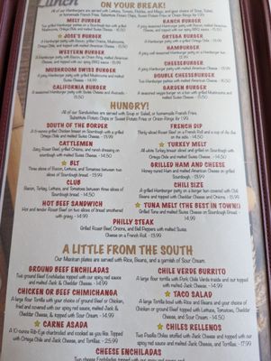 Menu photo 6 Jose's Country Kitchen Paso Robles, CA