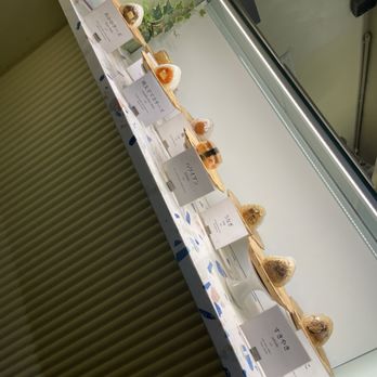 Hanamizuki Cafe - Display of the onigiri menu - Cafes Near Me - New York, New York