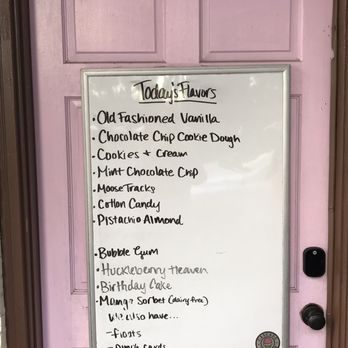 Scoop There It Is - Flavor Board. - Ice Cream & Frozen Yogurt Near Me - Orting, Washington Scoop There It Is - Flavor Board. - Ice Cream & Frozen Yogurt Near Me - Orting, Washington