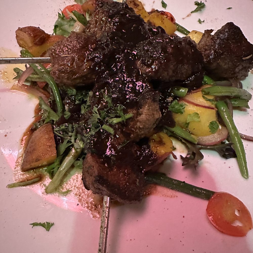 Jambo Cafe - Kenyan Style Beef Kabobs - Caribbean Near Me - Santa Fe, New Mexico Jambo Cafe - Kenyan Style Beef Kabobs - Caribbean Near Me - Santa Fe, New Mexico