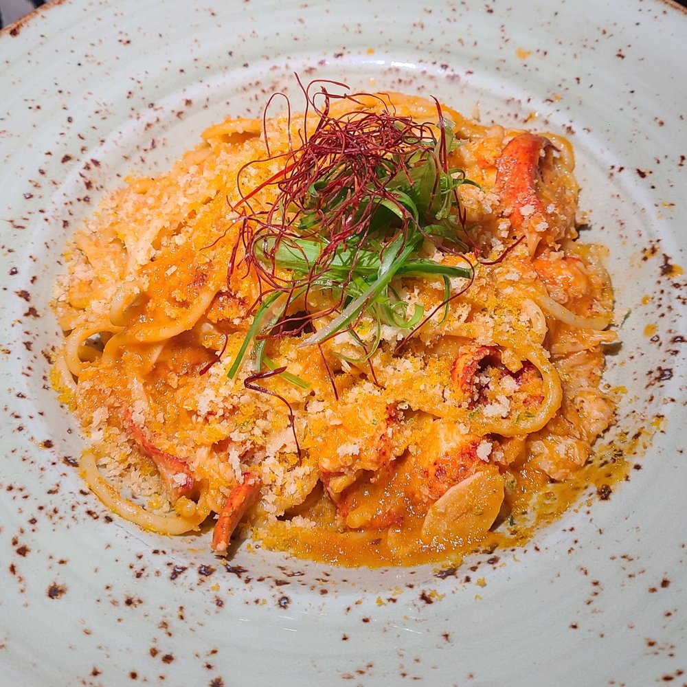 Borough - Spicy Lobster Spaghetti - New American Near Me - Minneapolis, Minnesota Borough - Spicy Lobster Spaghetti - New American Near Me - Minneapolis, Minnesota
