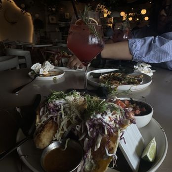 Luna Bistro Cafe - Fish tacos - New American Near Me - Long Beach, California