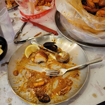 Captain Crab - The aftermath - Cajun/Creole Near Me - Clovis, California