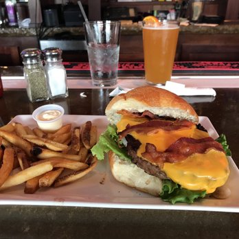 Off the Rak - Bacon cheeseburger and fries. - American Near Me - Ebensburg, Pennsylvania Off the Rak - Bacon cheeseburger and fries. - American Near Me - Ebensburg, Pennsylvania
