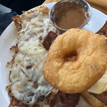 The Junction Kitchen - Buzzed biscuit with cheesy hashbrown - Breakfast & Brunch Near Me - North Charleston, South Carolina