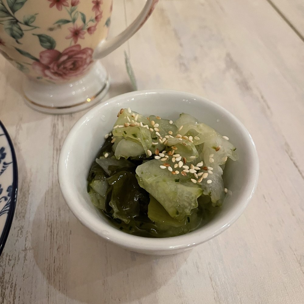 Charm Thai Restaurant - Complimentary Cucumber Salad - Thai Near Me - Portland, Oregon