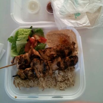 Kokos Mediterranean Cafe - Chicken kabob plate - Greek Near Me - Pasadena, California Kokos Mediterranean Cafe - Chicken kabob plate - Greek Near Me - Pasadena, California