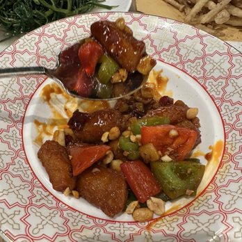 Jiang Nan - Kung Pao Chicken (very good) - Chinese Near Me - Irvine, California