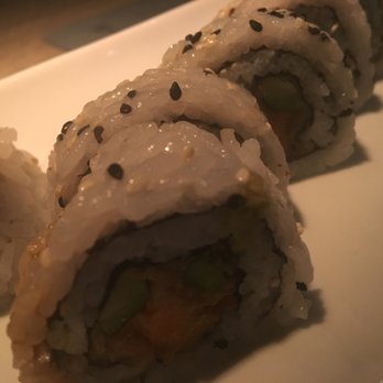 Roka - Veggie Tempura Roll, machine rolled :( - Asian Fusion Near Me - Tulsa, Oklahoma