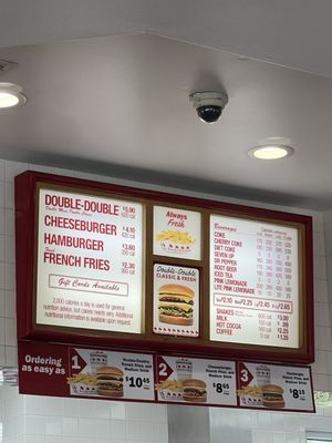 Menu photo 1 In-N-Out Burger Ventura, CA