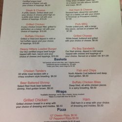 Heavy Hitters Bar And Grill - Menu