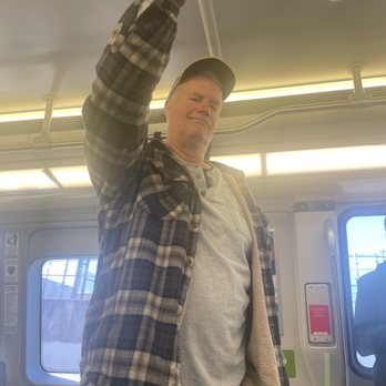 BART - Bay Area Rapid Transit - Hubby has to stand but smooth easy trip! - Public Transportation Near Me
