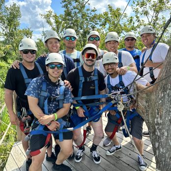 Zip Nola - Group photo - Ziplining Near Me - Laplace, Louisiana Zip Nola - Group photo - Ziplining Near Me - Laplace, Louisiana
