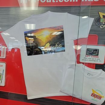 In-N-Out Burger - $20 for souvenir t-shirt - Burgers Near Me - Meridian, Idaho In-N-Out Burger - $20 for souvenir t-shirt - Burgers Near Me - Meridian, Idaho