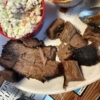 Fox Smokehouse BBQ - Burnt End - close up.  No fat - Cube steak? - Barbeque Near Me - Boulder City, Nevada