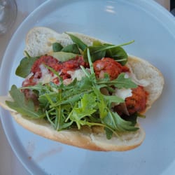 Bare Bones Society - Meatball sub. $12.