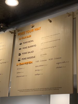 Menu photo 4 Pokeworks Burlington, VT