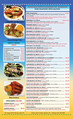 Menu photo 7 El Mariachi Loco Wildwood, NJ
