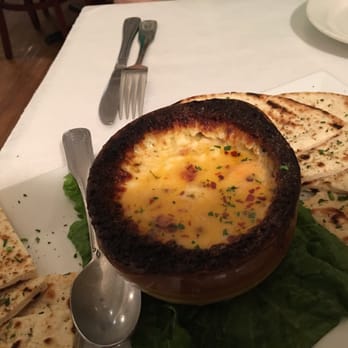 Maria's Mediterranean - Clay pot appetizer. So delicious. - Seafood Near Me - Bayside, New York Maria's Mediterranean - Clay pot appetizer. So delicious. - Seafood Near Me - Bayside, New York