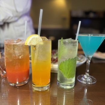 Opus Sushi - Michelada, Passionfruit Hi Ball, Mojito, and Yuzu Martini - Japanese Near Me - Arcadia, California Opus Sushi - Michelada, Passionfruit Hi Ball, Mojito, and Yuzu Martini - Japanese Near Me - Arcadia, California