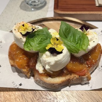 Ol Days - Burrata toast - Breakfast & Brunch Near Me - Miami, Florida Ol Days - Burrata toast - Breakfast & Brunch Near Me - Miami, Florida