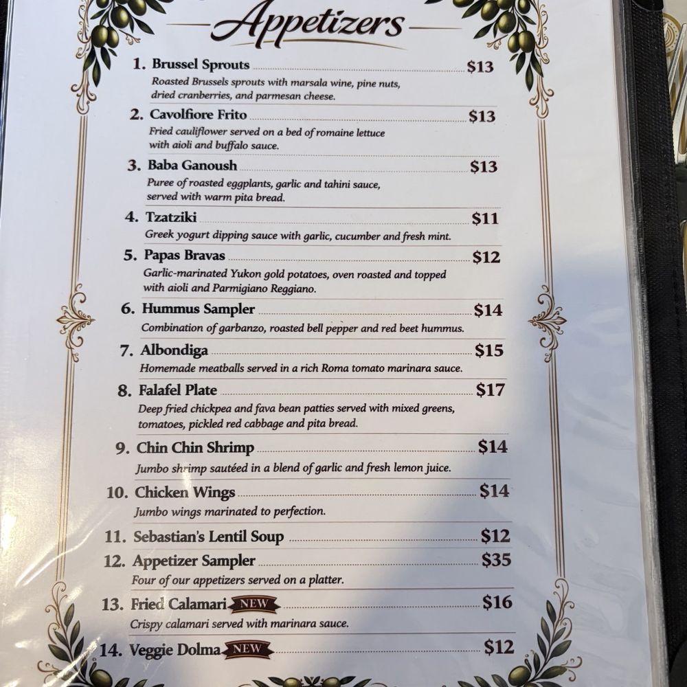 Sebastian’s Mediterranean - menu - Mediterranean Near Me - San Pedro, California Sebastian’s Mediterranean - menu - Mediterranean Near Me - San Pedro, California
