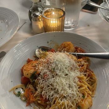La Sorella di Francesca - Shrimp Linguine Agli Scampi - Italian Near Me - Naperville, Illinois