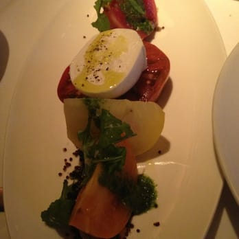 Boulevard - Mozzarella and heirloom tomatoes. Best appetizer and better than all the entrees we had! - New American Near Me - San Francisco, California Boulevard - Mozzarella and heirloom tomatoes. Best appetizer and better than all the entrees we had! - New American Near Me - San Francisco, California