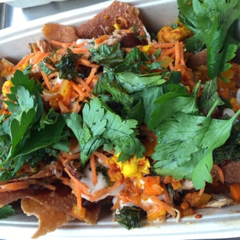 REBOL - Bahn Mi BBQ Pork Nachos w/ wonton chips - Coffee & Tea Near Me - Cleveland, Ohio