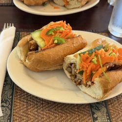 Phnom Penh Sandwich Station - Phnom Penh Sandwich with garlic pork