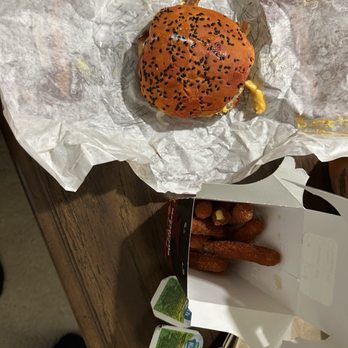 Burger King - Special Dragon Flame-Grilled Whopper and Fiery Dragon Mozzarella Fries - Burgers Near Me - Brookhaven, Pennsylvania