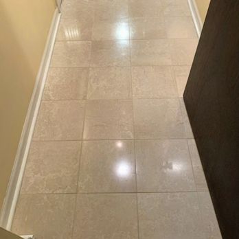 Grout Best - Marble floor after picture - Grout Services Near Me