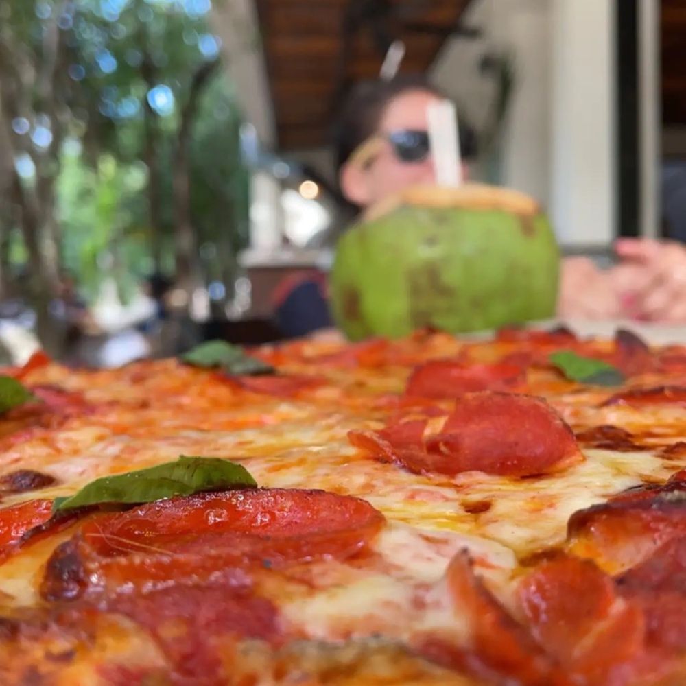 Chacabar - Pepperoni pizza - Mexican Near Me - Tulum, ROO