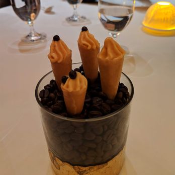 Le Cirque - Pumpkin ice cream cones - French Near Me - Las Vegas, Nevada