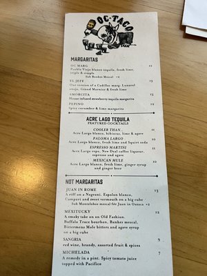 Menu photo 7 OC Taco Oregon City, OR