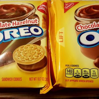Safeway - Limited edition Chocolate Hazelnut Oreos for $1.97/pkg. This Nutella freak (and the Safeway clerk) grinned! (1/13/18) - Grocery Near Me - Seattle, Washington Safeway - Limited edition Chocolate Hazelnut Oreos for $1.97/pkg. This Nutella freak (and the Safeway clerk) grinned! (1/13/18) - Grocery Near Me - Seattle, Washington