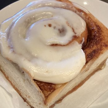 West of Java Coffee House - cinnamon roll with icing - Coffee & Tea Near Me - North Vancouver, British Columbia
