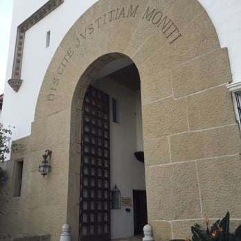 Santa Barbara County Courthouse - Back of the court house - Landmarks & Historical Buildings Near Me - Santa Barbara, California