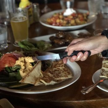 Jules Maes Saloon - Hummus platter - Comfort Food Near Me - Seattle, Washington
