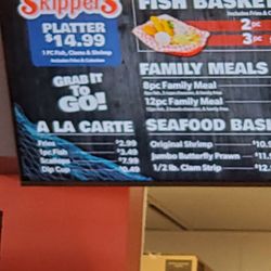 Skippers - Menu