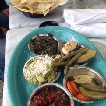 Ocho - Ocho salsa platter - Lounges Near Me - San Antonio, Texas