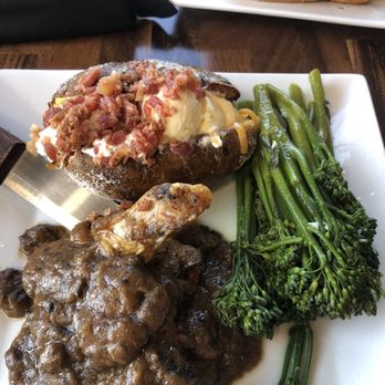 Scottie's On The River - Bone in chicken Marcella, tasty, but I would definitely lose the bone in chicken - Seafood Near Me - Chattanooga, Tennessee