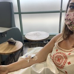 Axiva Infusion Center - HV - High-C Infusion with a Glutathione mixer. This is one of their most popular treatments.