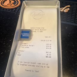 Receipt Receipt