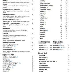 Togo menu
